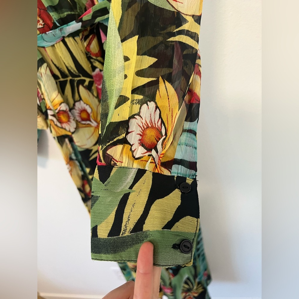 Spy Zone Exchange Tropical Floral Maxi Dress - Picture 7 of 12